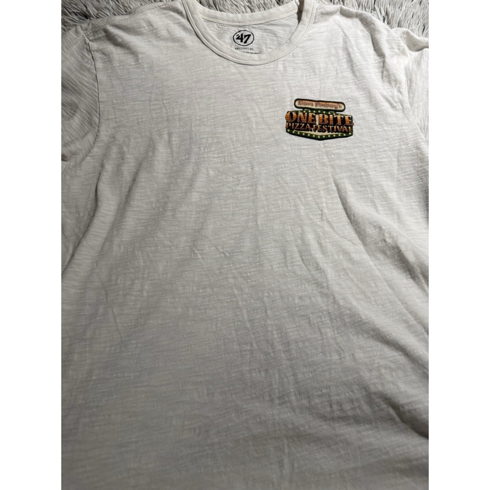 One Bite Pizza Festival Dave Portnoy Shirt XXL Sept 2024